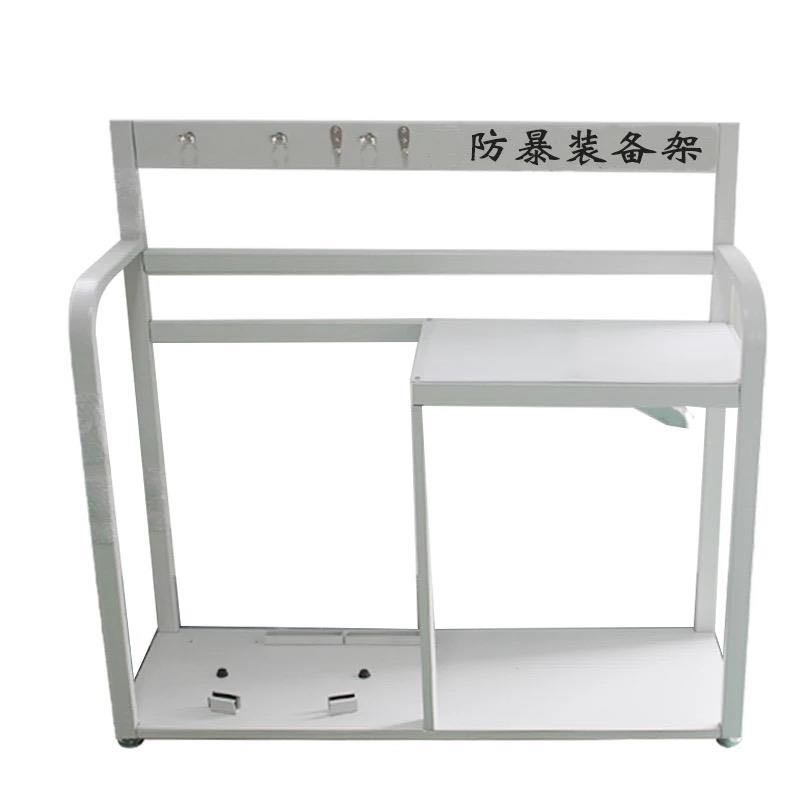 安防裝備組合架 防爆裝備架 安保器材展示架 保安產(chǎn)品組合柜